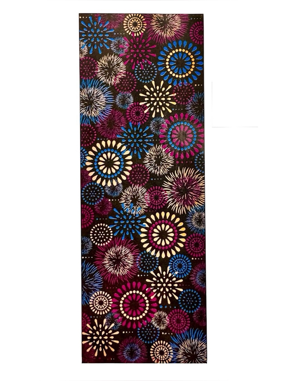 Japanese Tenugui Fireworks Hand Towel 100% Cotton NWT